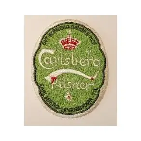 CARLSBERG LYSEGRØN ØL MÆRKE - Diverse