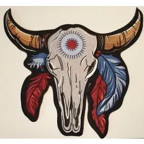 BULL SKULL TYR KRANIE 31 CM - 