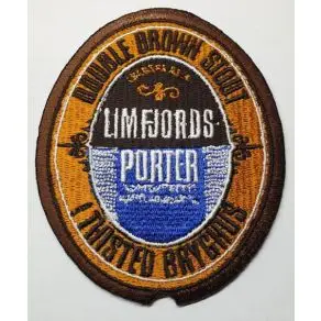 LIMFJORDS PORTER ØLETIKET ØL ETIKET - 