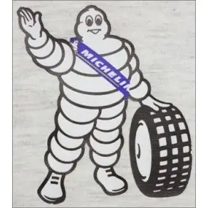 MICHELIN MAN     TRYK / KLISTERMÆRKE - Tryk / Transfertryk